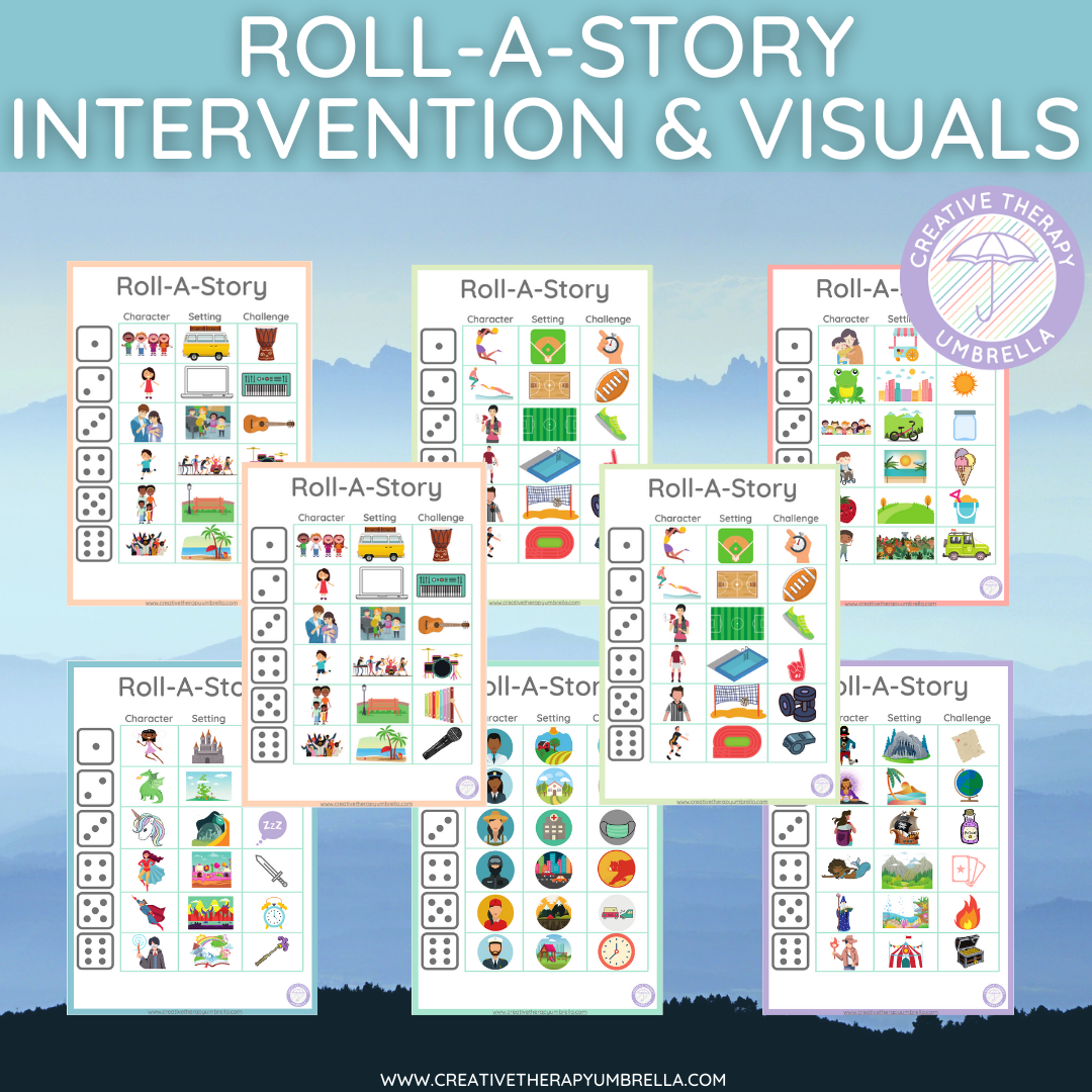 Roll-A-Story Intervention and Visuals (15 Themes!) - Image 3