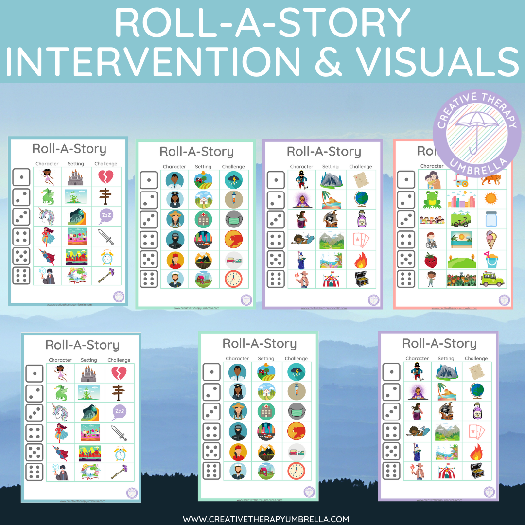 Roll-A-Story Intervention and Visuals (15 Themes!) - Image 4