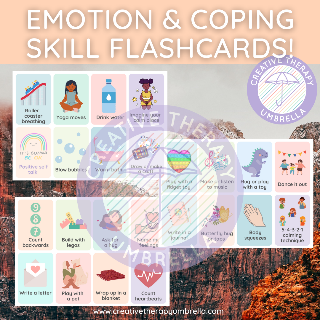 Emotion & Coping Skill Flashcards - Image 2