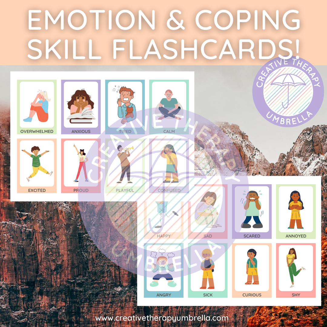 Emotion & Coping Skill Flashcards - Image 3