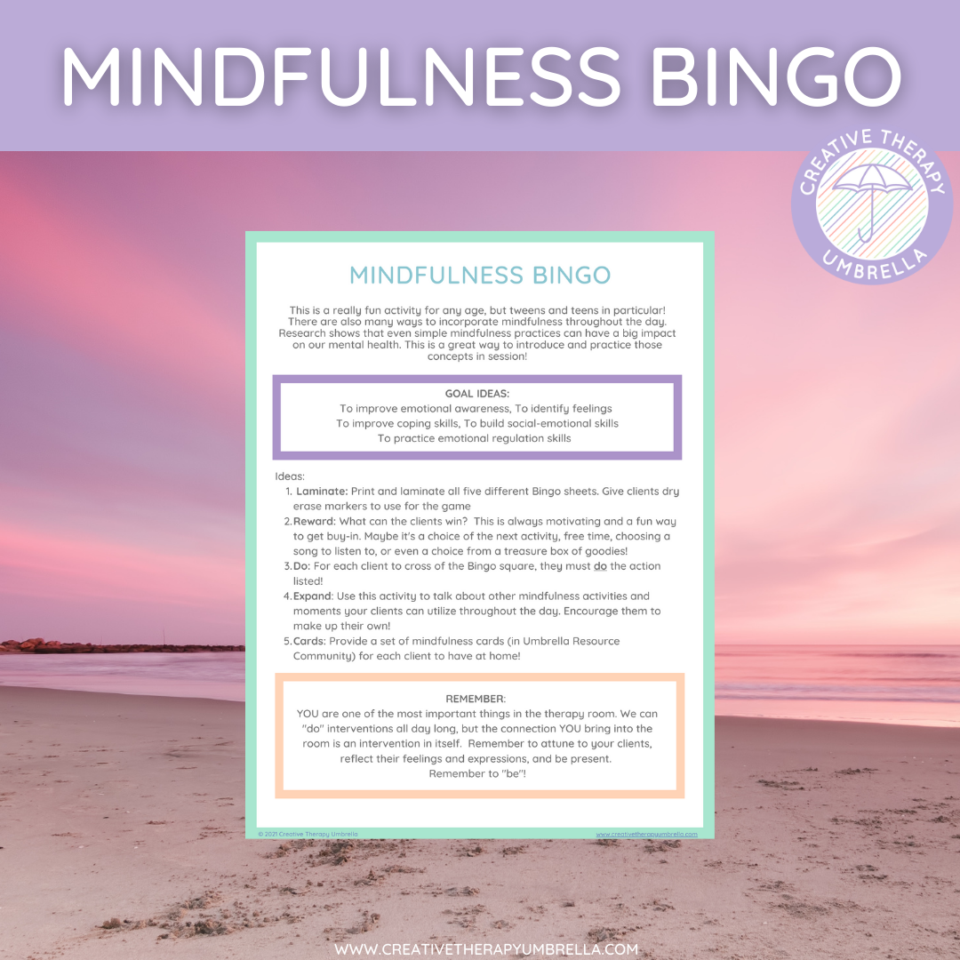 Mindfulness Bingo - Image 3